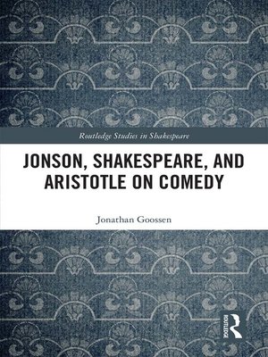 cover image of Jonson, Shakespeare, and Aristotle on Comedy